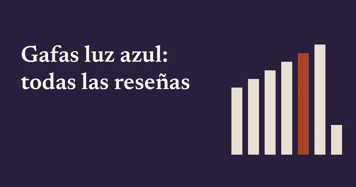 Gafas luz azul: todas las reseñas